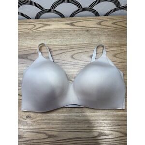 KNIX Bra WING WOMAN T-shirt Contour Smooth Molded Wireless Beige Comfort Size 8